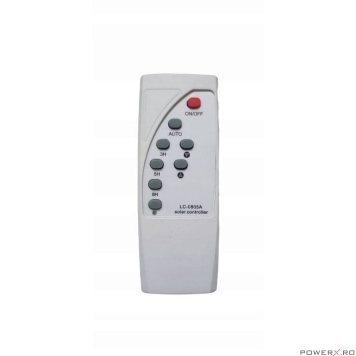 Lampa cu incarcare solara 50W tip Cobra, panou incorporat, telecomanda