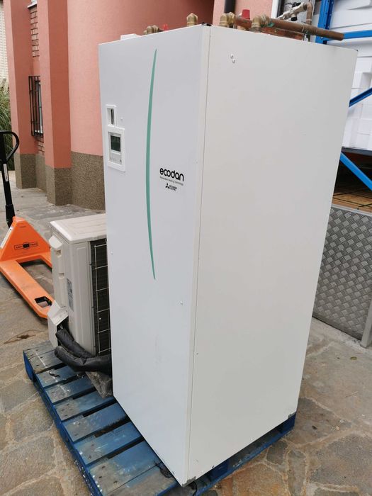 Термо помпа Mitsubishi + Mitsubishi 200 литра хидра танк за отопление