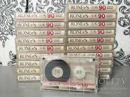 Продам аудиокассеты RoneS 60,90min ESP90min,Samsung90min,all Normal P.