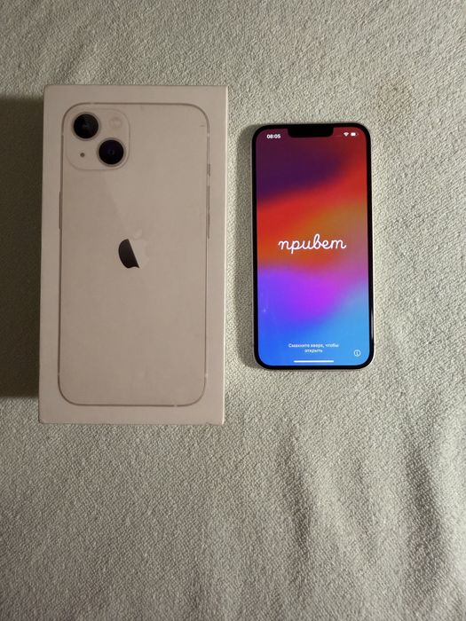Айфон 13 белого цвета