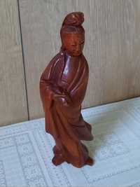 Nobil chinez din dinastia Han ( confecționat din lemn)