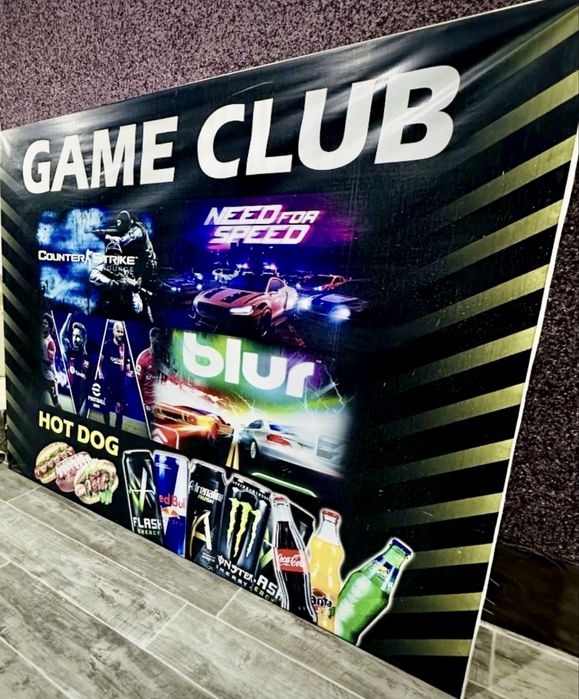 Yangi Game Club tayyor barcha jixozlari bilan