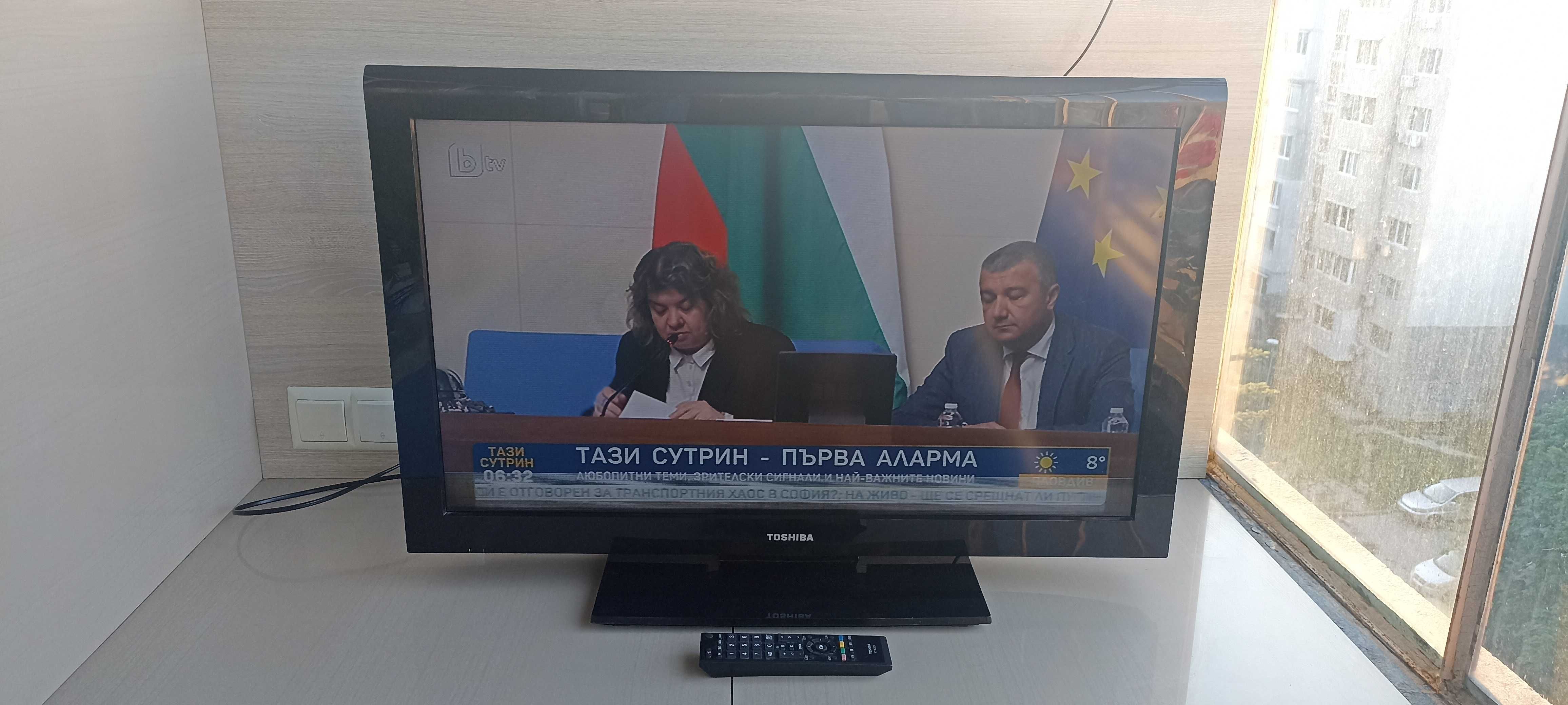 Телевизор Toshiba с дефект