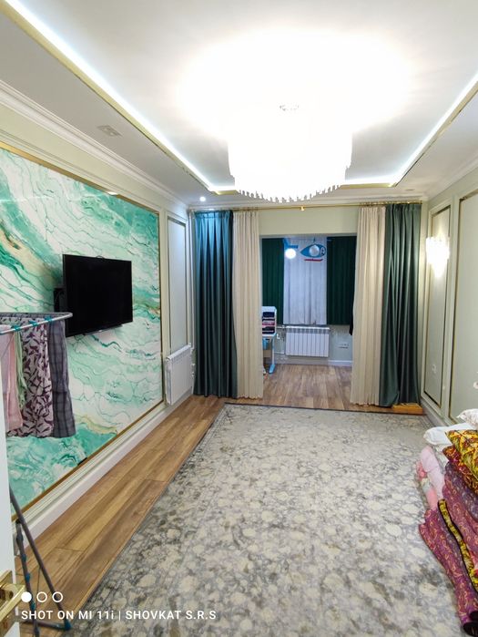 Можно в Ипотеку 3 комнатная 80м² Яккасарай район массив Кушбеги Башлык