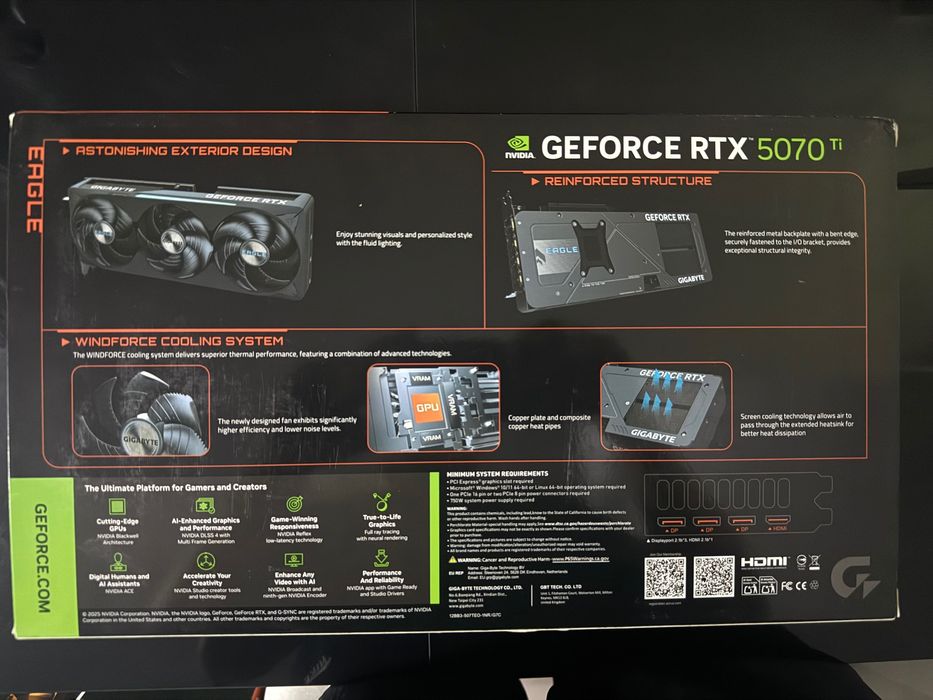 GIGABYTE GeForce RTX 5070 Ti