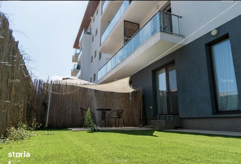 Apartament modern 2 camere cu gradina de 40 mp si parcare subterana,la