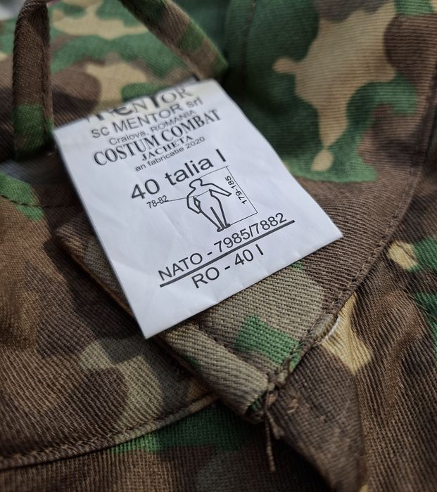 Vând ținută militară MENTOR NOUĂ - mărimea 40/1