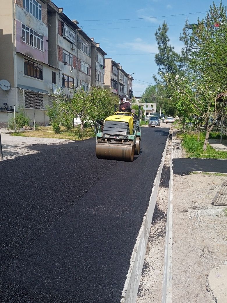 Asfalt xizmati issiq melki mustaxkam