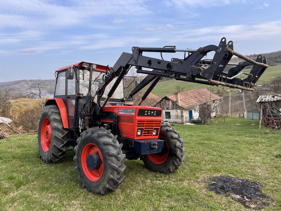 Tractor Same Panther DT 90 Hp, 4x4 + Cupa frontala !