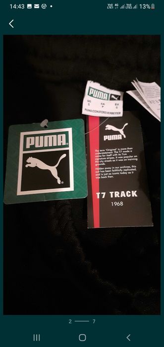 Vand pantaloni Puma Iconic T7, barbati