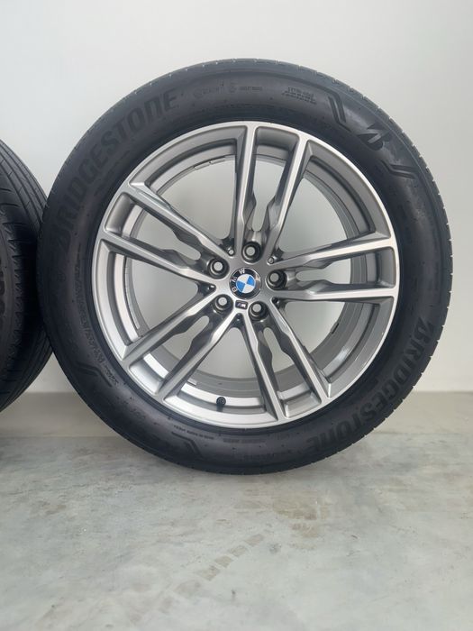 Jante Bmw X3 X4 R19 G01 G02 Originale 698M Bridgestone Rft 70% 2023var