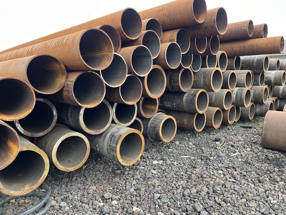 Vand teava metalica orice diametru pe stoc