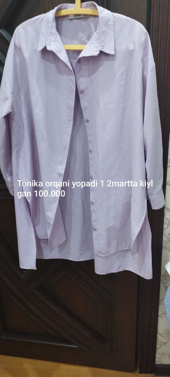 Koʻylaklar sotiladi kiyilgan