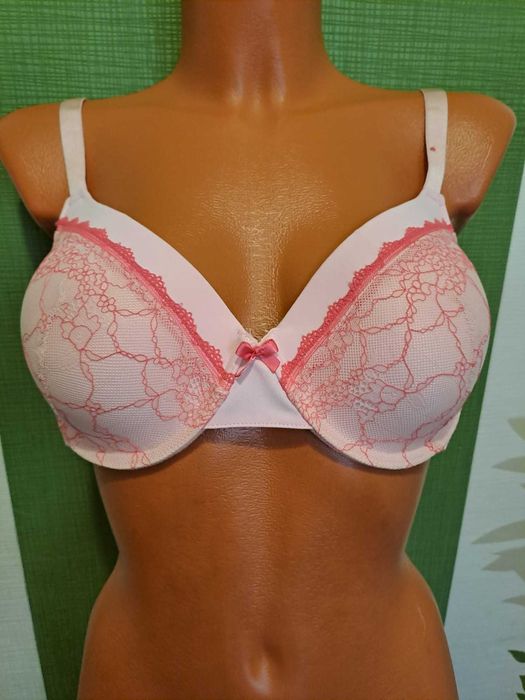 Sutien roz 90B NKD, culoare Roz,material Poliester, Elastan