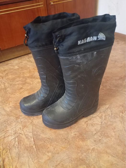 Сапоги резиновые теплые размер 42
