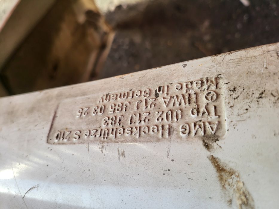 Бампер w210 amg универсал