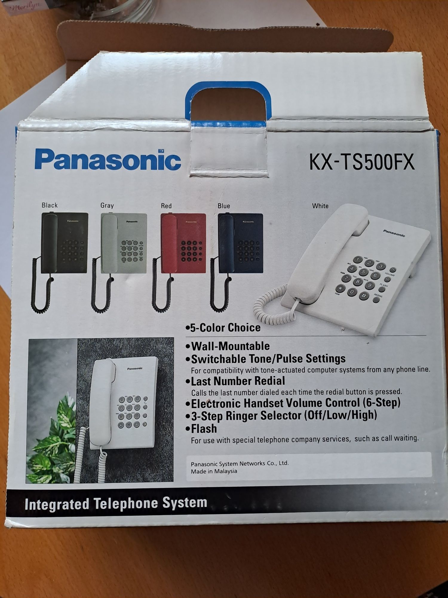 Стационарен телефон panasonic