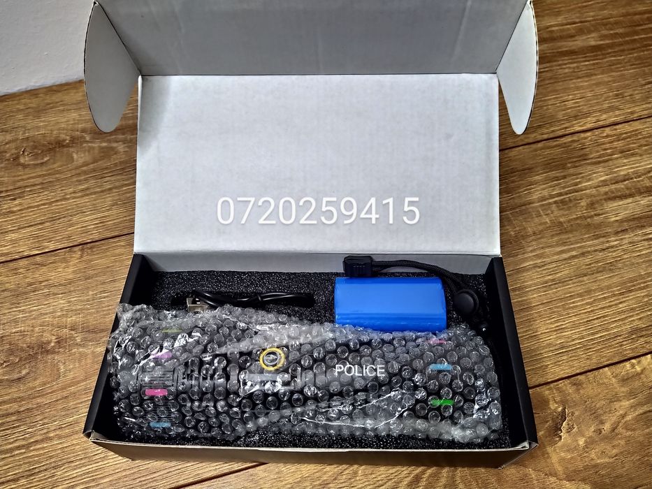 Lanterna Police Profesionala cu Led Tip Laser de putere mare
