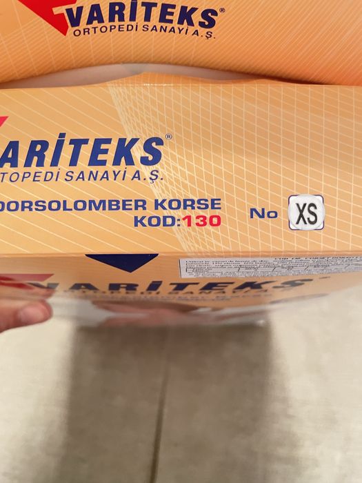 Corset Hessing dorsolombar Variteks