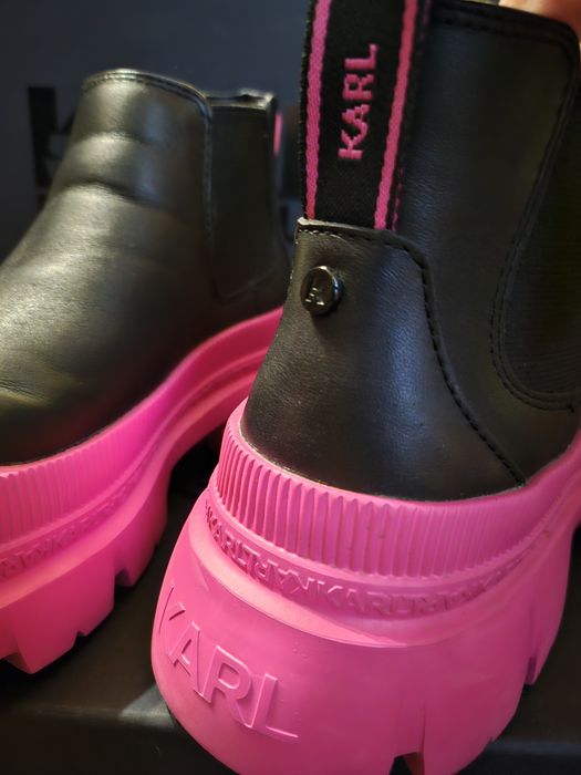 Karl Lagerfeld боти тип челси