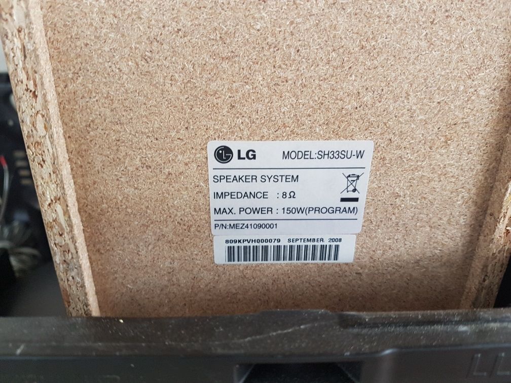 Home cinema LG SH33SU-W