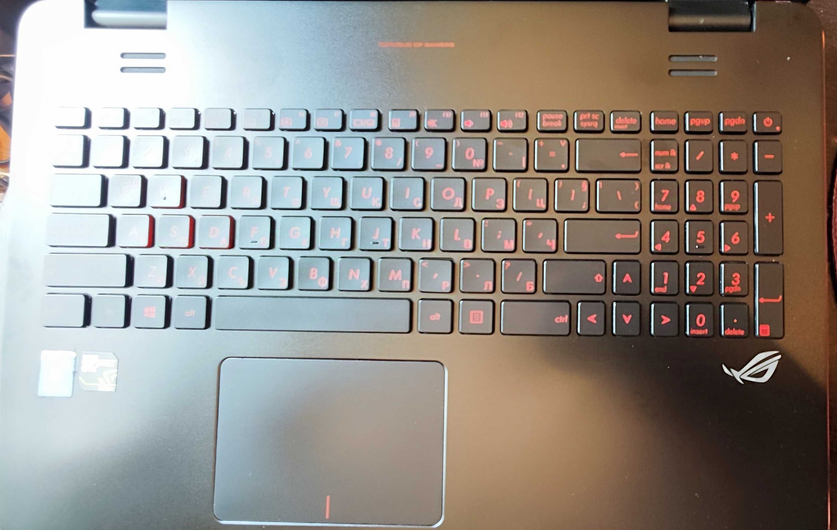 Asus ROG-G551JM core i5 4200H 2.80GHz 16GB DDR3 256GB SSD 1TB HDD