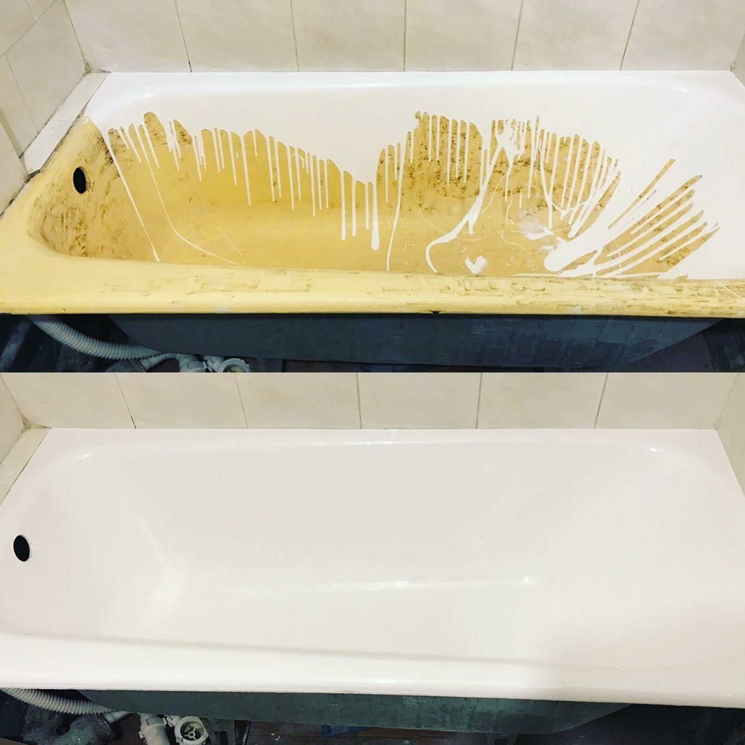 Реставрация ванн и раковины душевых поддонов
