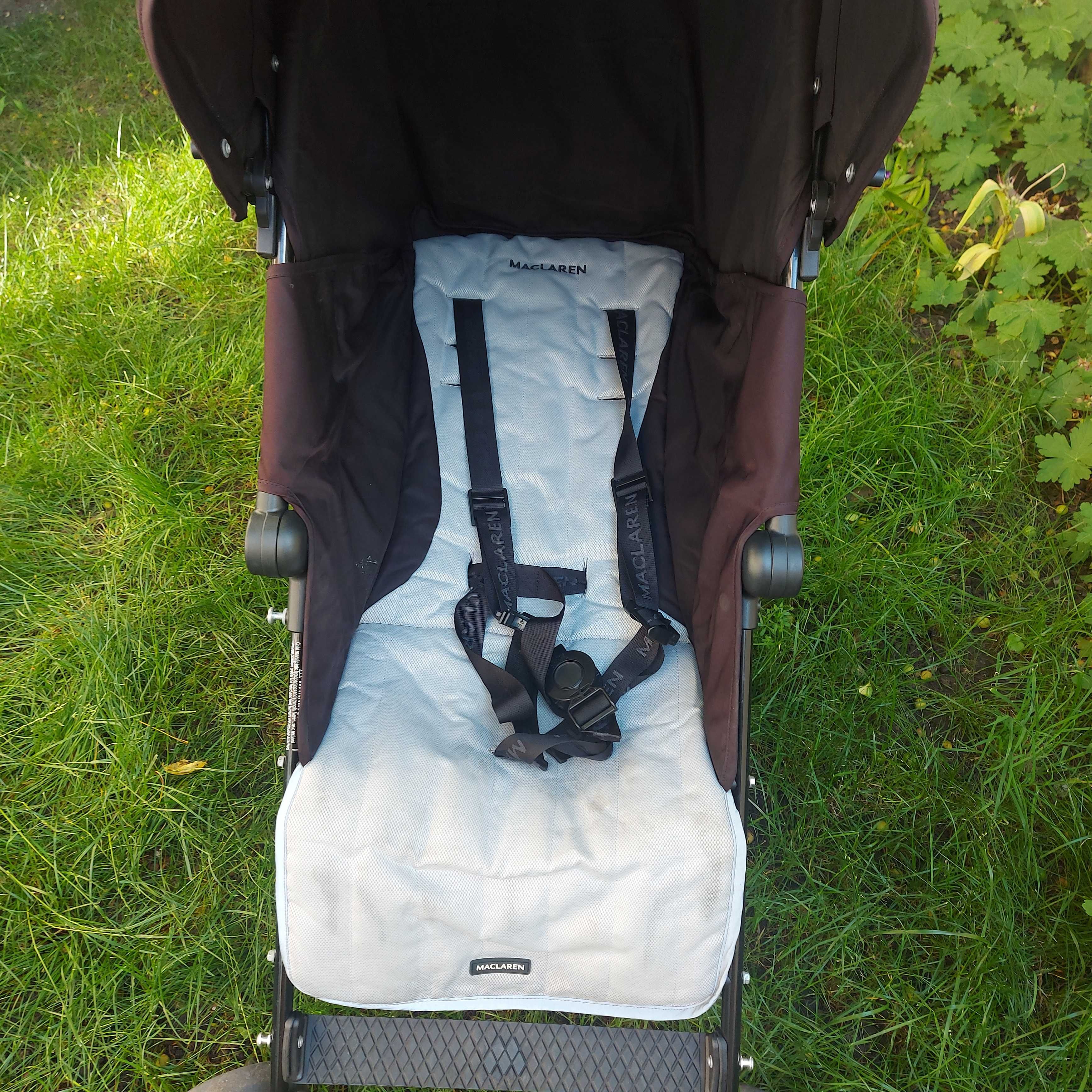 Детска количка Maclaran QUEST BLACK/SILVER