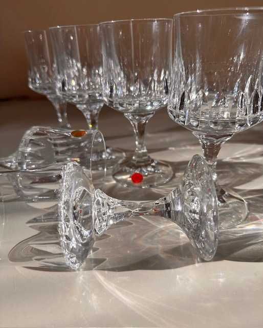 set 6 pahare cristal pentru cognac sau alte bauturi