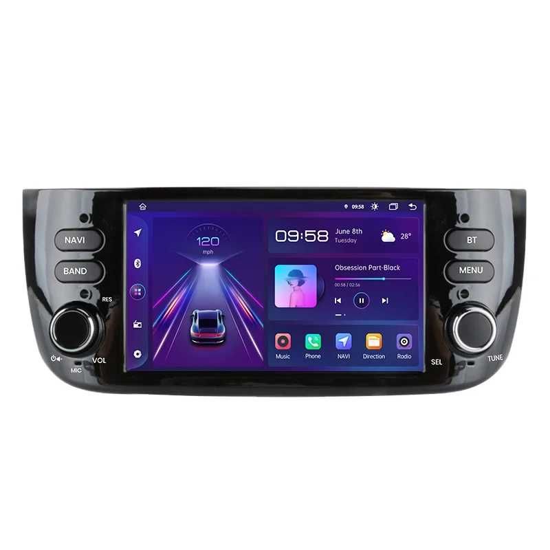Navigatie Dedicata Fiat Linea, Punto (2002-2018), 7Inch, Carplay