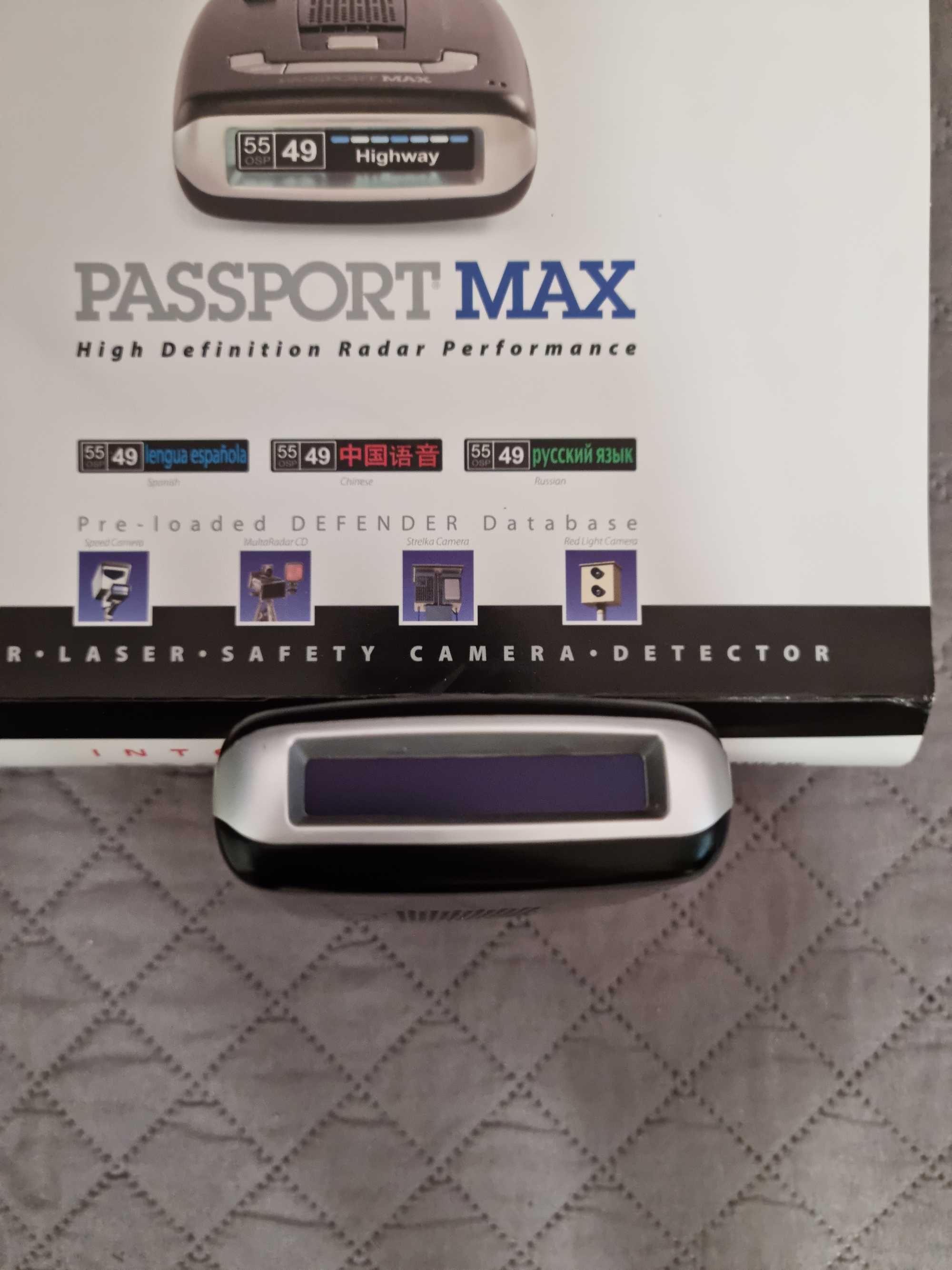 Радар  детектор Escort Passport MAX