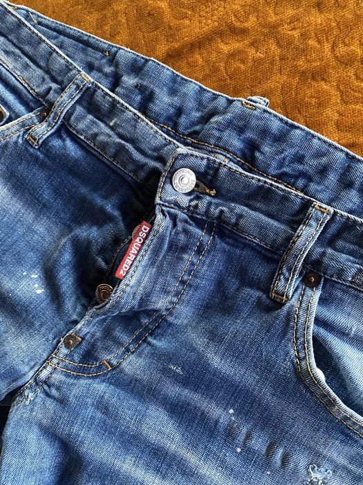 Dsquared2 denim ripped jeans blugi