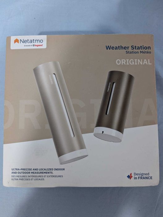 Stație meteo Netatmo Originală de a 2-a generație Interior și exterior