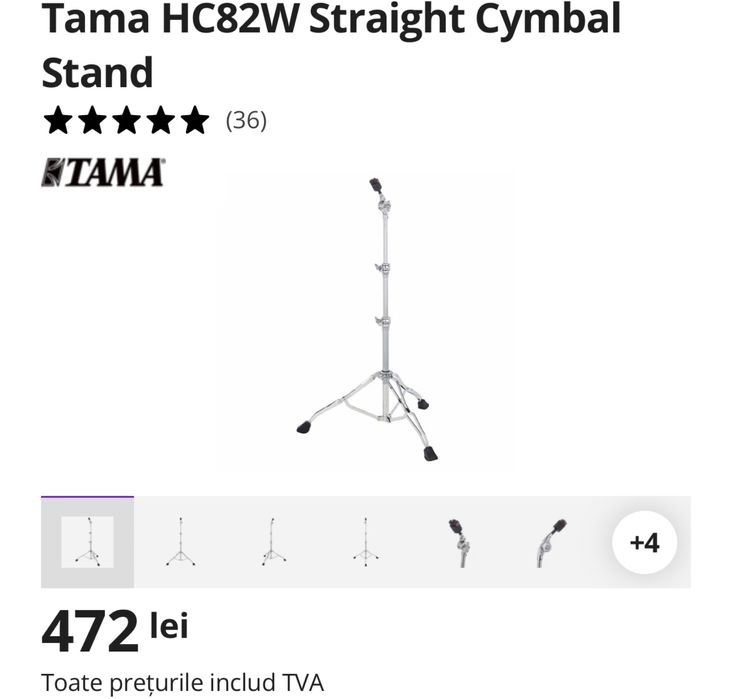 Stativ de cinele Tama