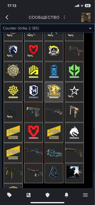 Steam  аккаунт.