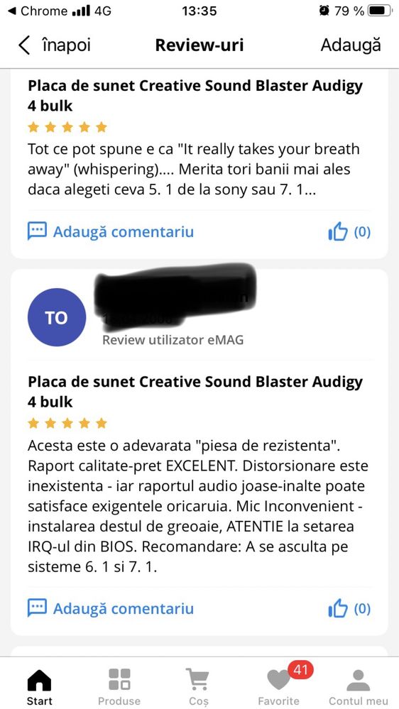 Creative Sound Blaster Audigy 4 SB0610