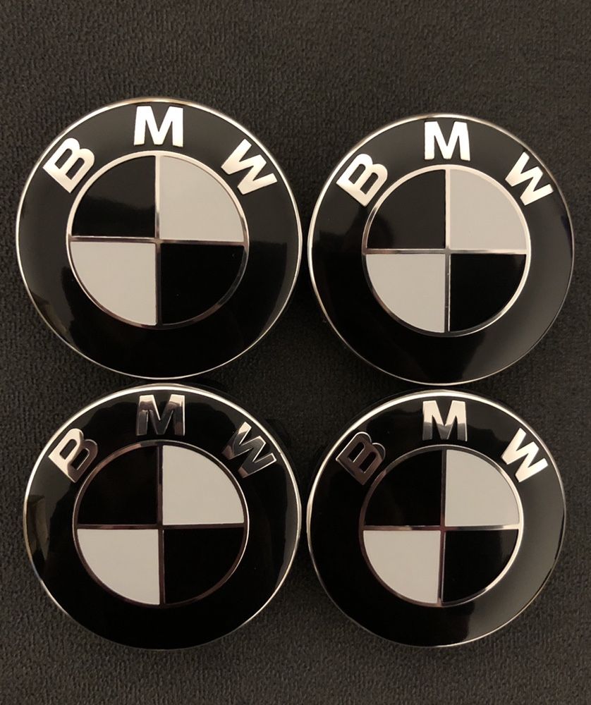 Capace Capac alb negru roti jante BMW 56mm seria 3 5 7 X1 G30 G11 F48