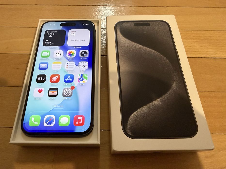 iPhone 15 Pro - 512 Gb, Black Titanium, Neverlocked