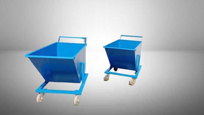Металлические мусорные баки от производителя