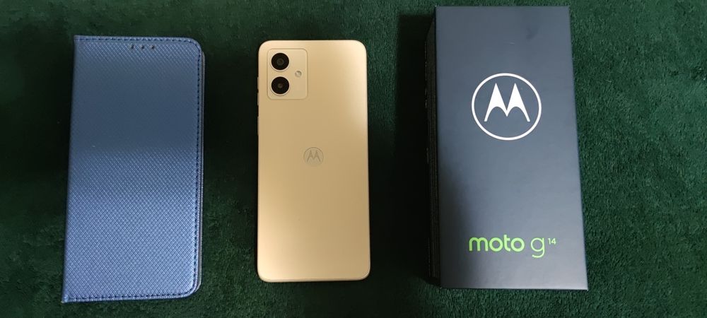 Motorola G14 бежов 4/128 Нов