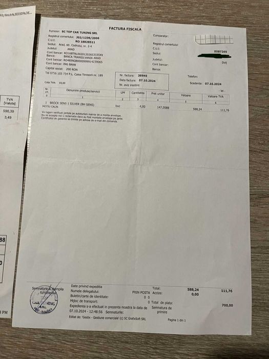 Vand Jante + anvelope iarna + senzori (Michelin Alpin 7 XL 245/45R18)