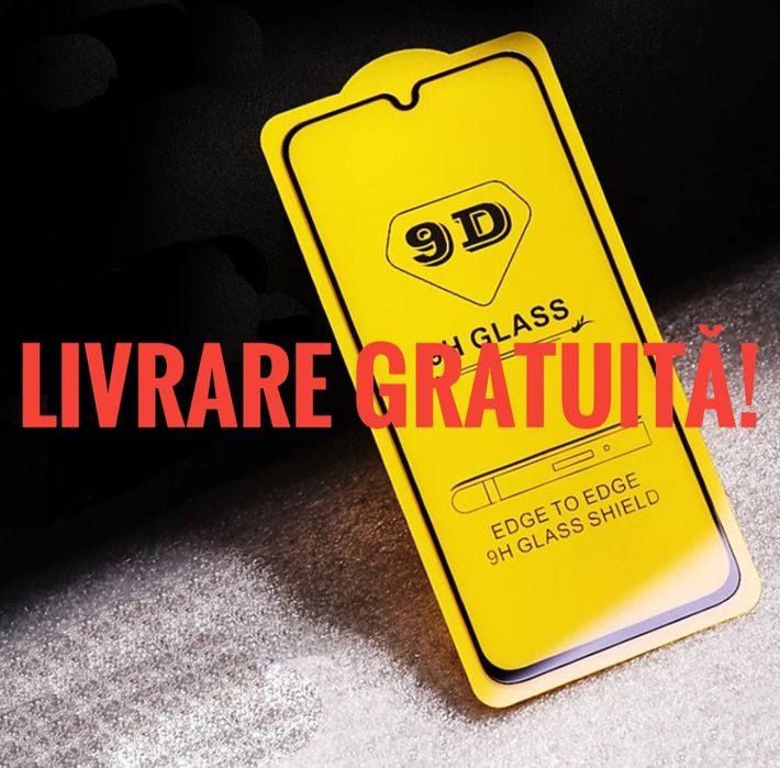 S6 s7 edge s8 s9 plus s10 e note 8 9 folie sticla full curbata samsung