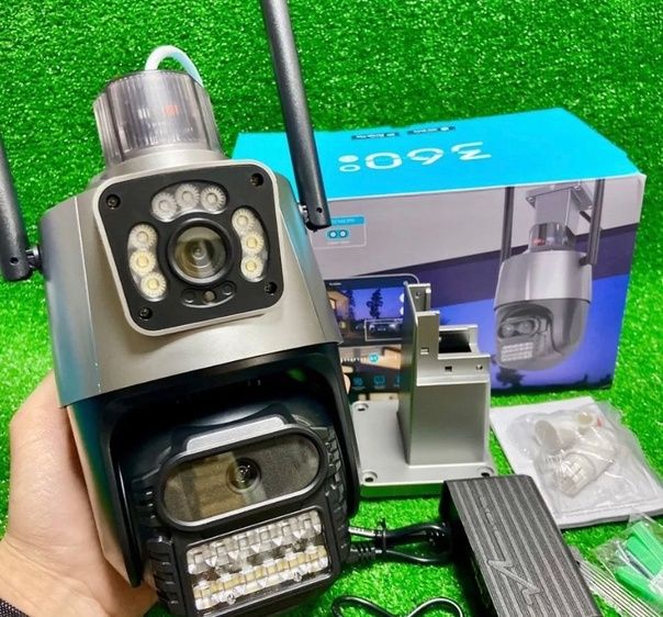Wifi kamera 360 gradusli.Smart IP. 4G ham bor