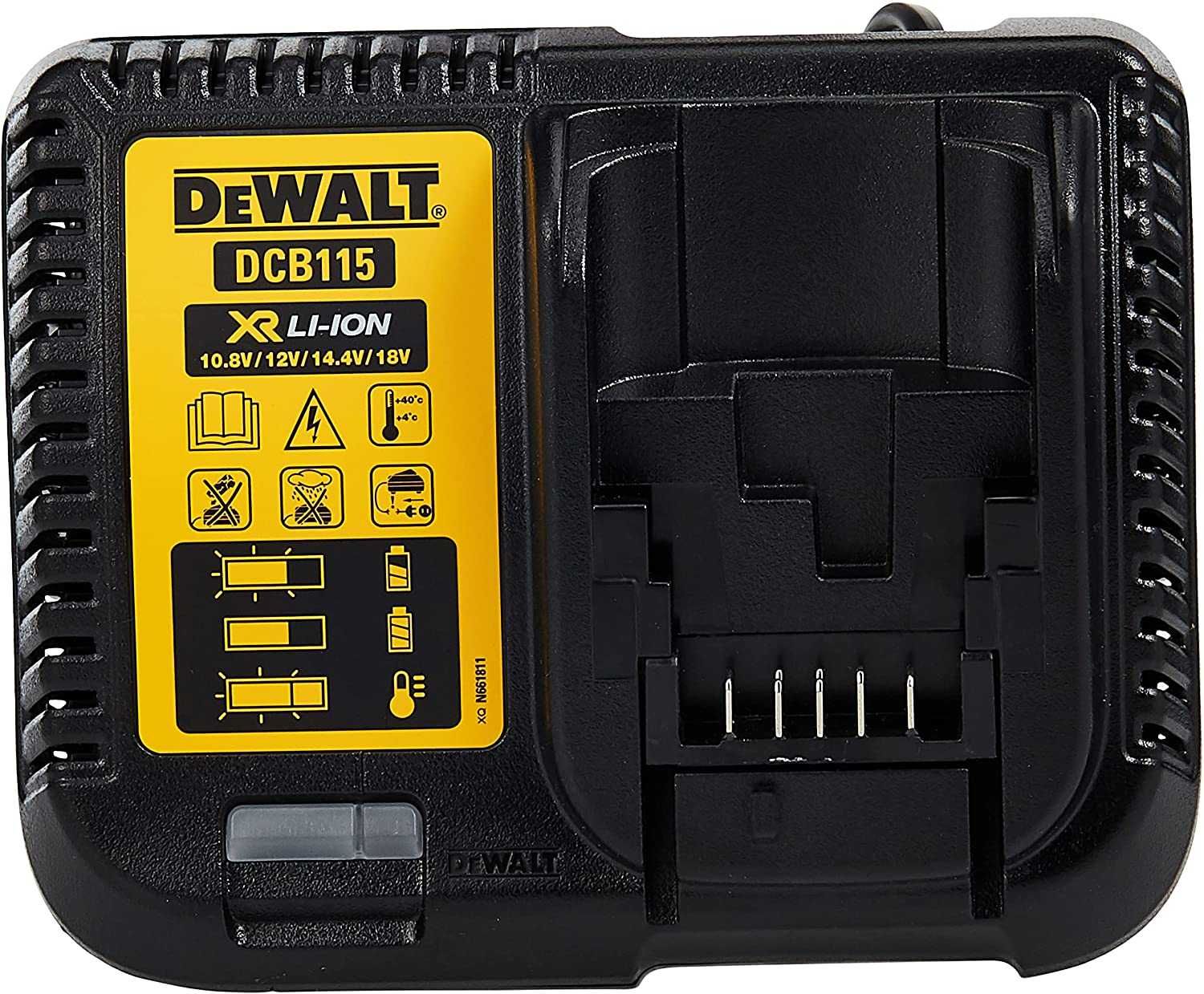 Зарядно устройство Dewalt DCB115 10.8V-18V 240V LI-ION бързо зарежданe
