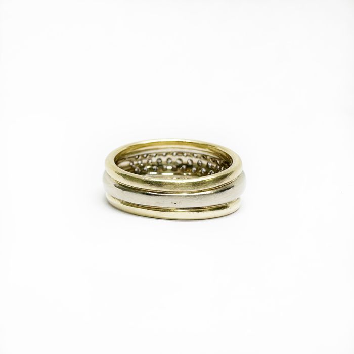 Inel din aur 18K cu diamante naturale 0.88CT VVS-VS