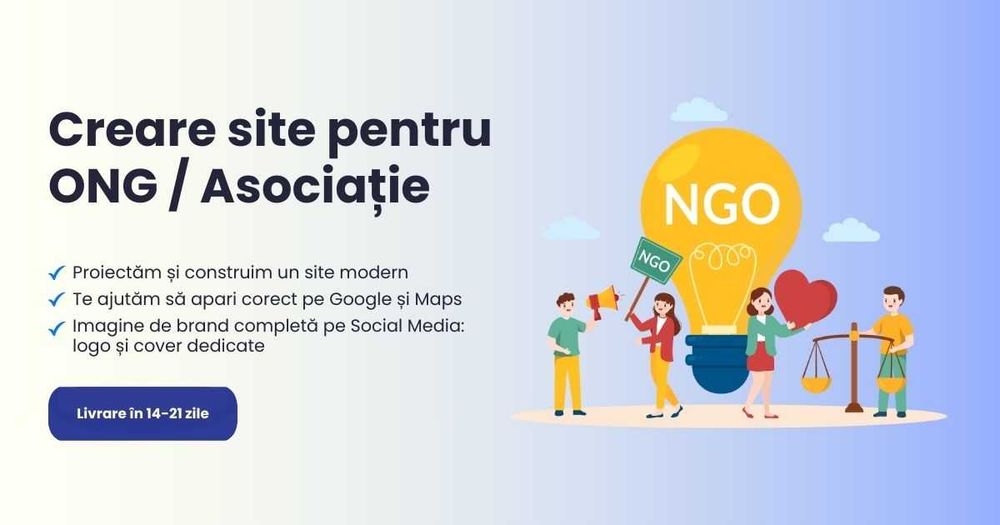 Website profesional pentru firma ta – WebBase