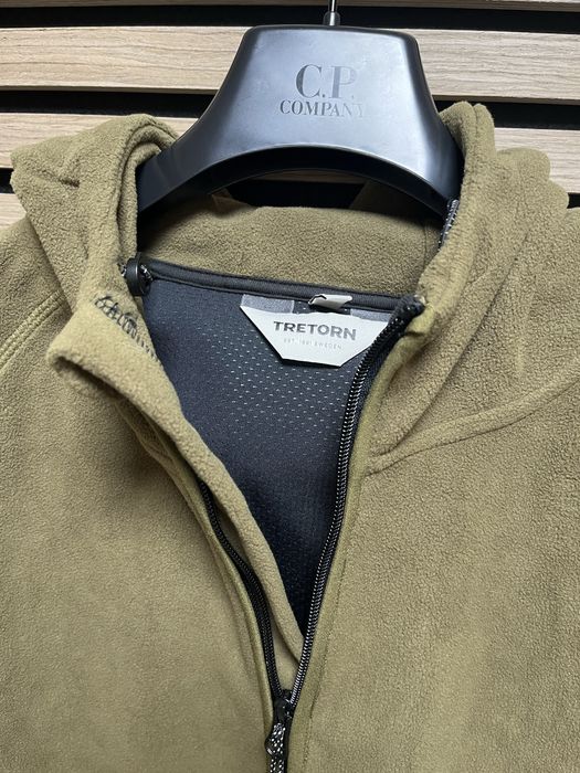 TRETORN Sweden : Tech Fleece Hood  - НОВО поларено яке Лов/ Риболов Л