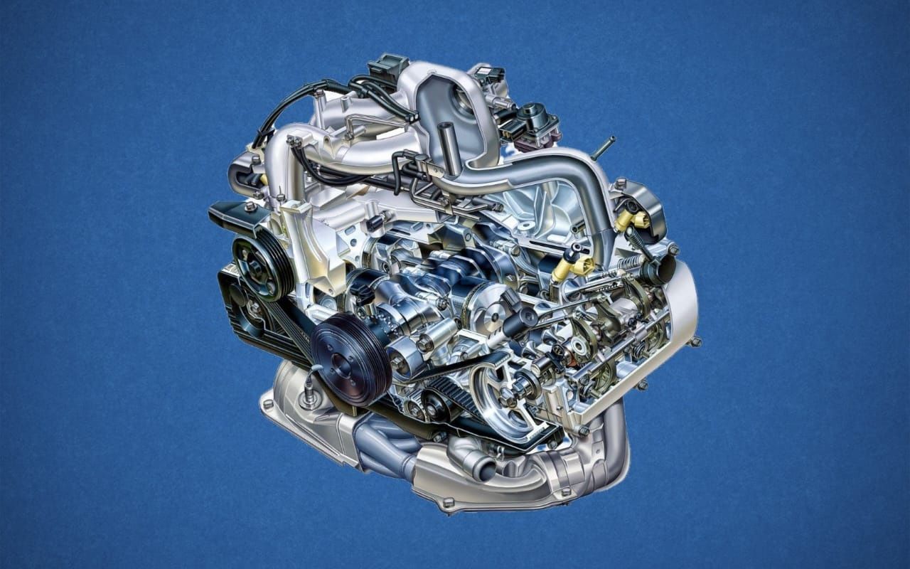 TitanAuto Subaru EJ25 VVT-i двигатель