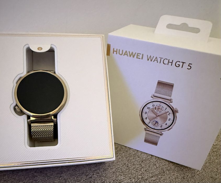 Huawei Watch GT 5 – почти нов! Смарт часовник