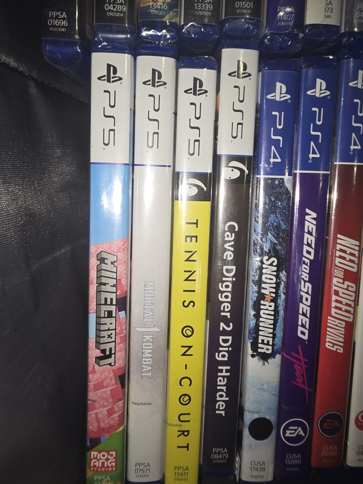Майнкрафт и много других дисков для ps5